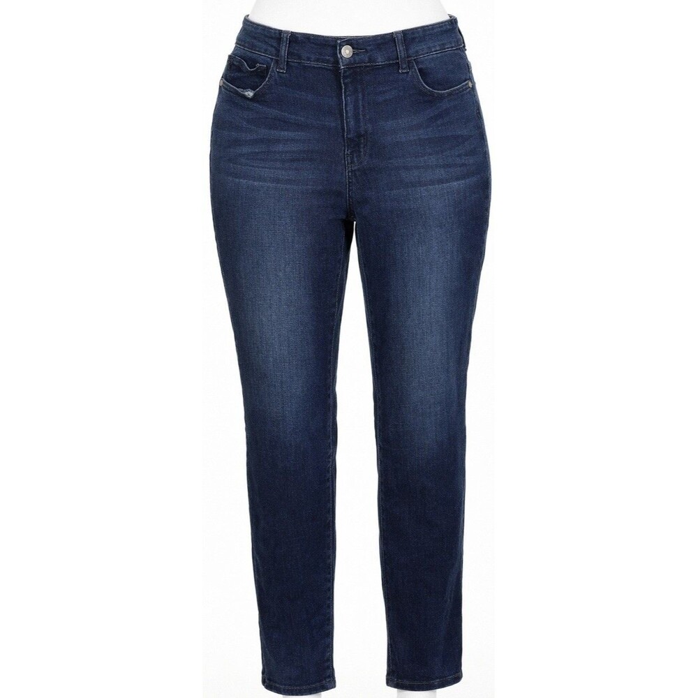 Judy Blue Skinny Fit Jeans Women’s Plus Size 18W Dark Wash Stretch Denim